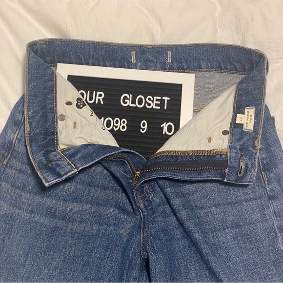 MADEWELL Denim. Classic straight Jeans in Coldbrook wash. 26 Tall - Picture 8 of 8